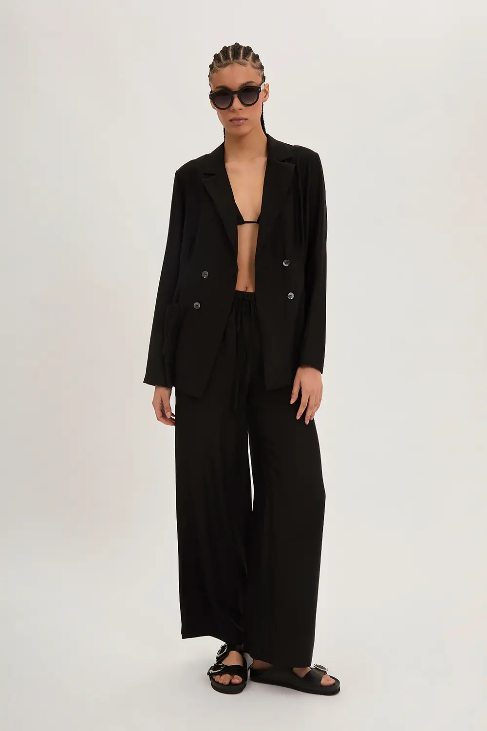P.A.R.O.S.H. PANTALONE ENVER SATIN Promozione Limitata