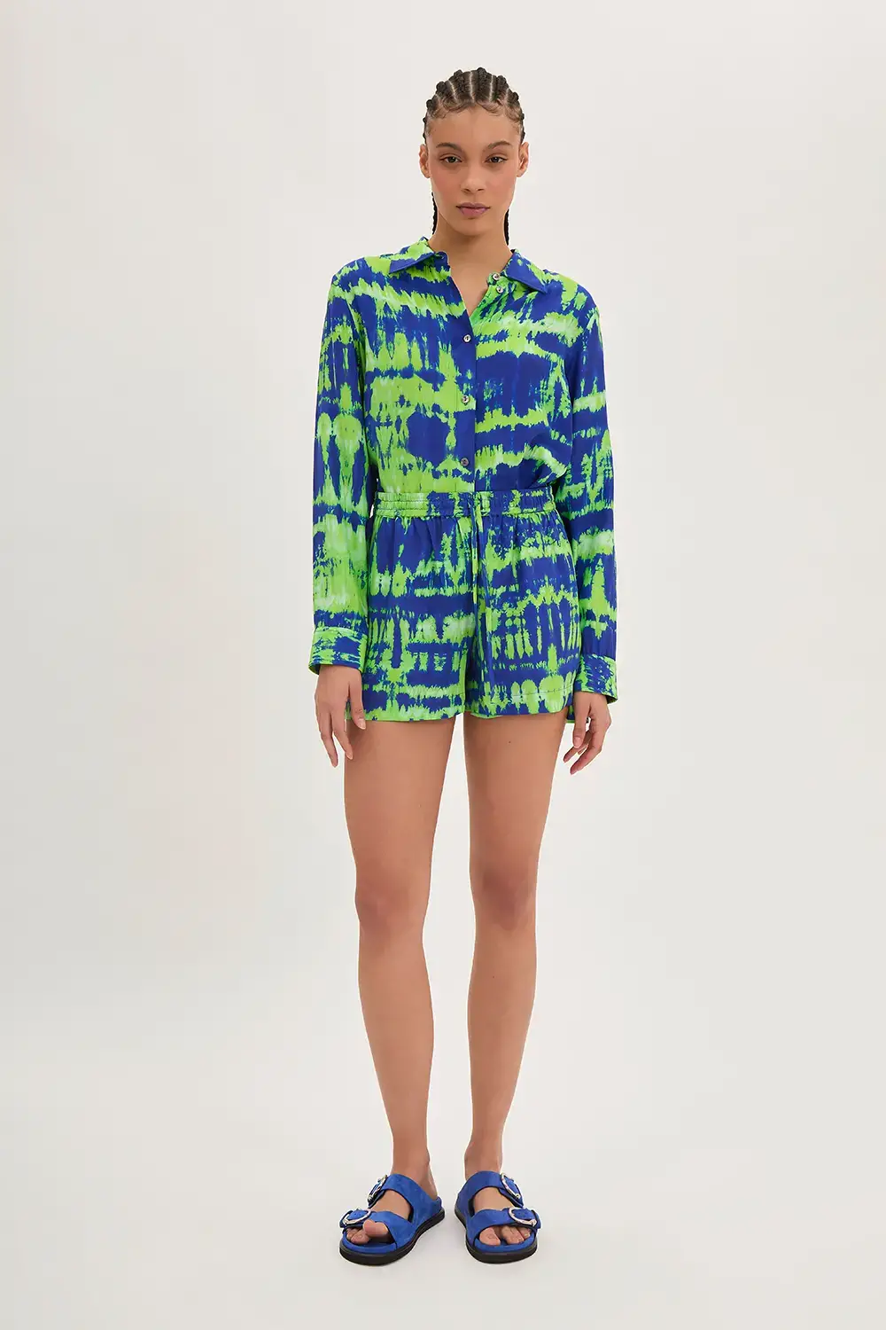 P.A.R.O.S.H. SHORTS TIE-DYE Sottocosto