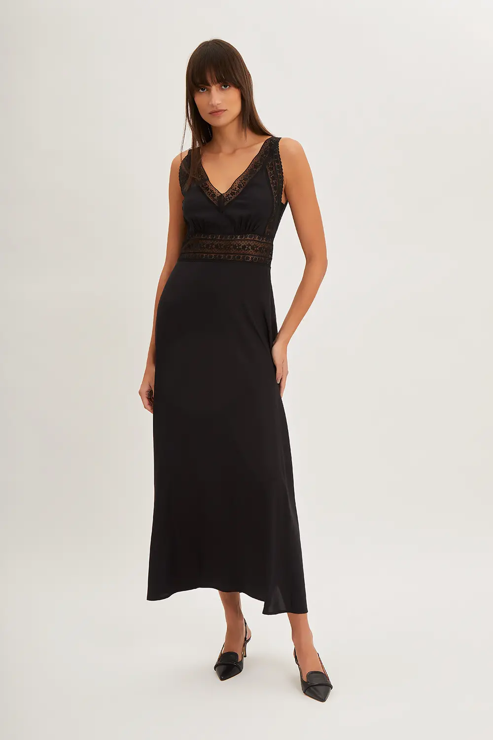P.A.R.O.S.H. ABITO CON PIZZO Saldi Di Fabbrica