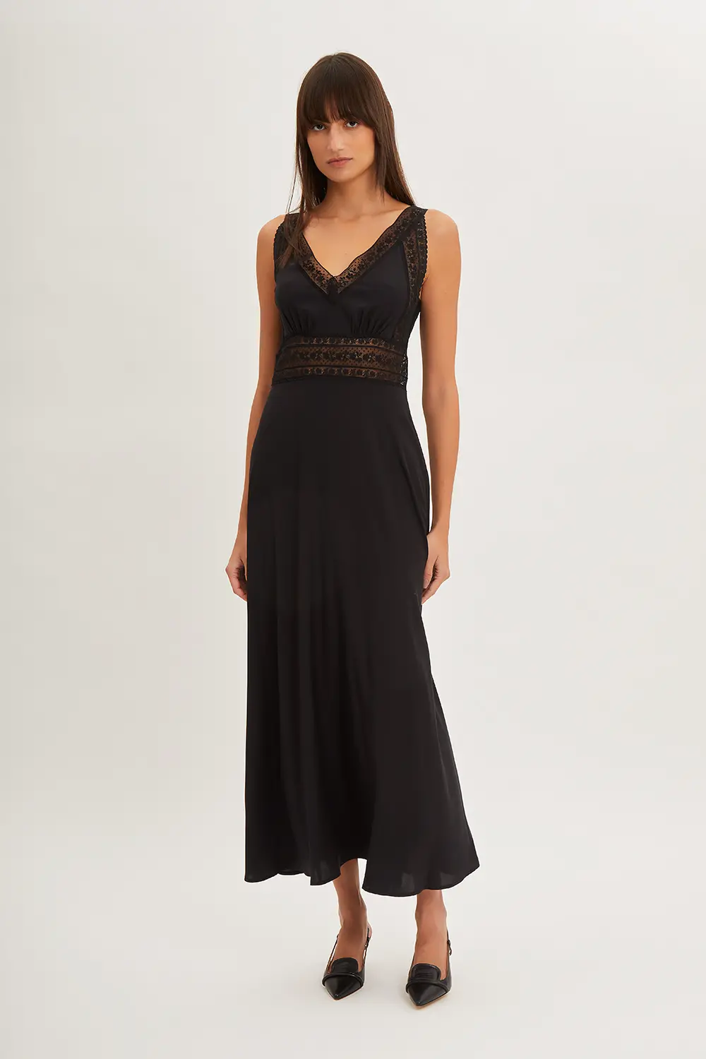 P.A.R.O.S.H. ABITO CON PIZZO Saldi Di Fabbrica