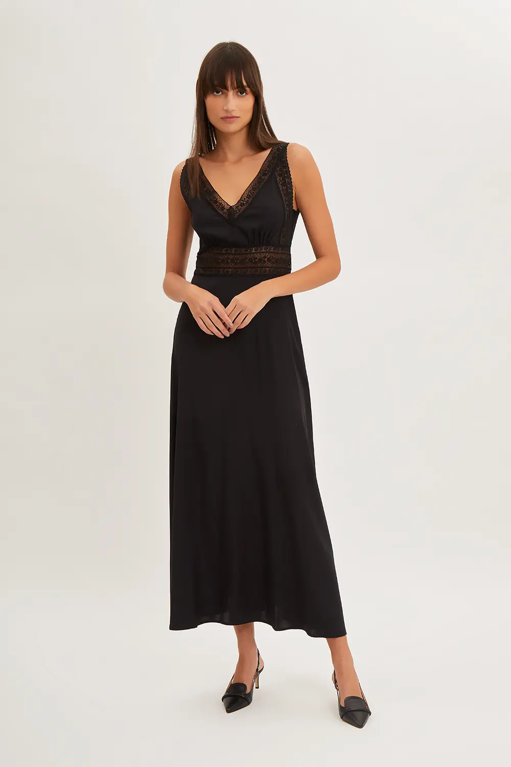 P.A.R.O.S.H. ABITO CON PIZZO Saldi Di Fabbrica