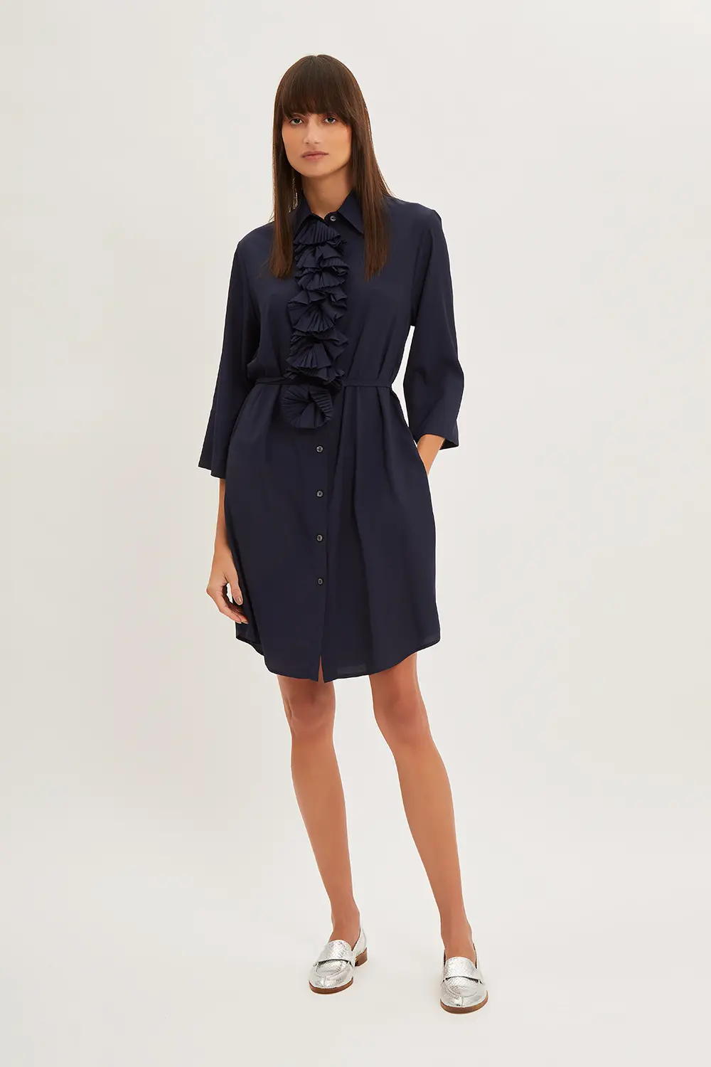 P.A.R.O.S.H. ABITO CON ROUCHES Moda
