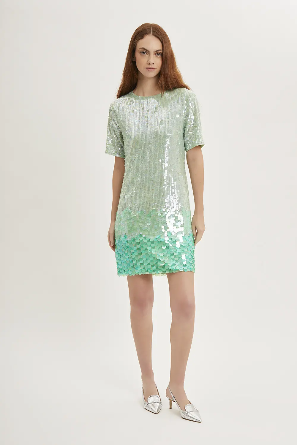 P.A.R.O.S.H. MINI ABITO PAILLETTES DEGRADE Acquista Ora