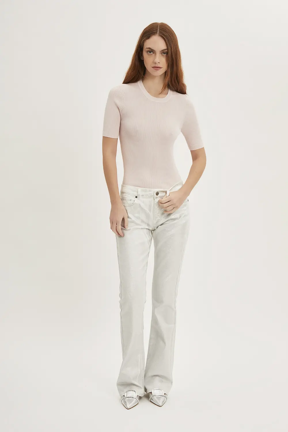 P.A.R.O.S.H. MAGLIA A COSTINE In Linea