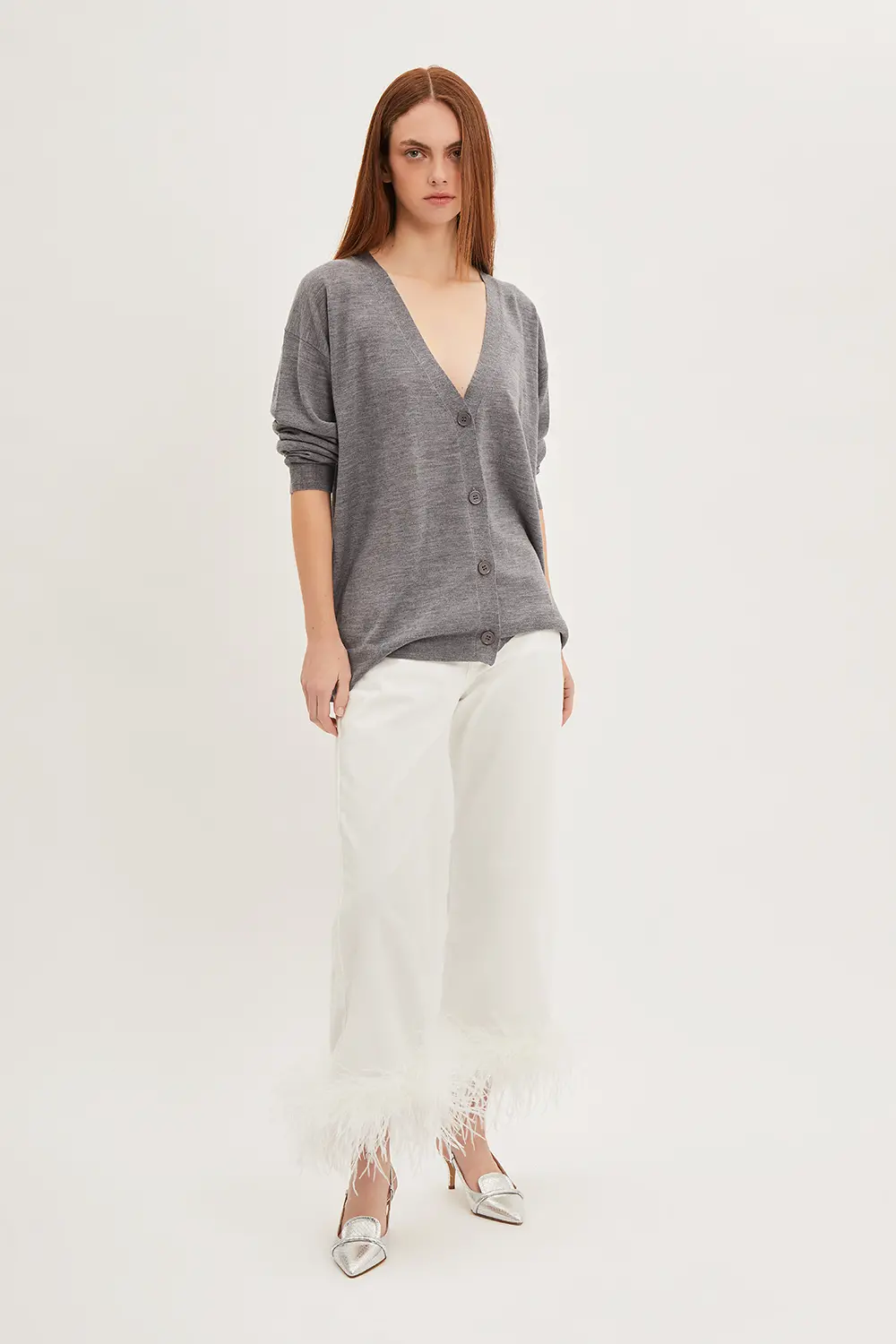 P.A.R.O.S.H. CARDIGAN IN MAGLIA Soddisfazione Garantita
