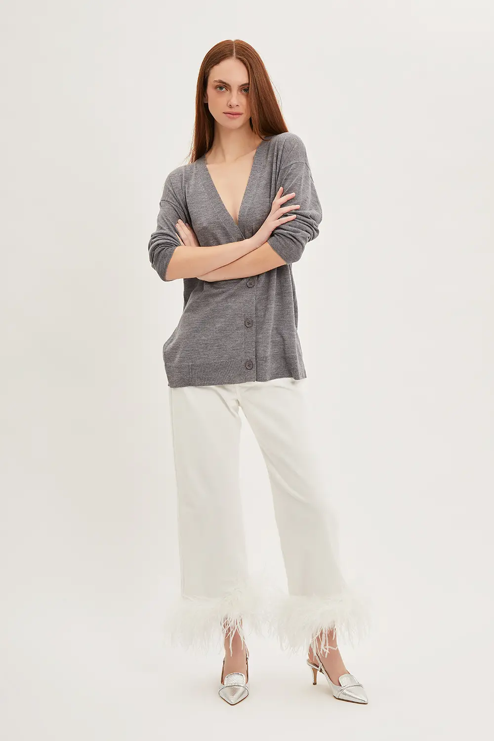 P.A.R.O.S.H. CARDIGAN IN MAGLIA Soddisfazione Garantita