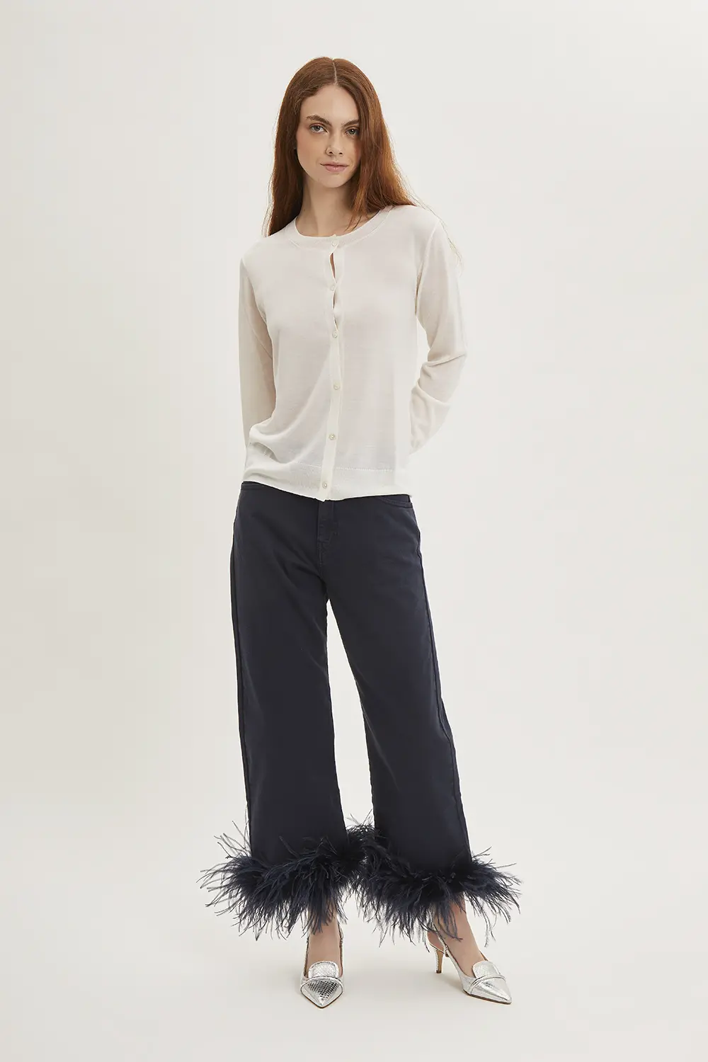 P.A.R.O.S.H. CARDIGAN IN MAGLIA Consegna Veloce