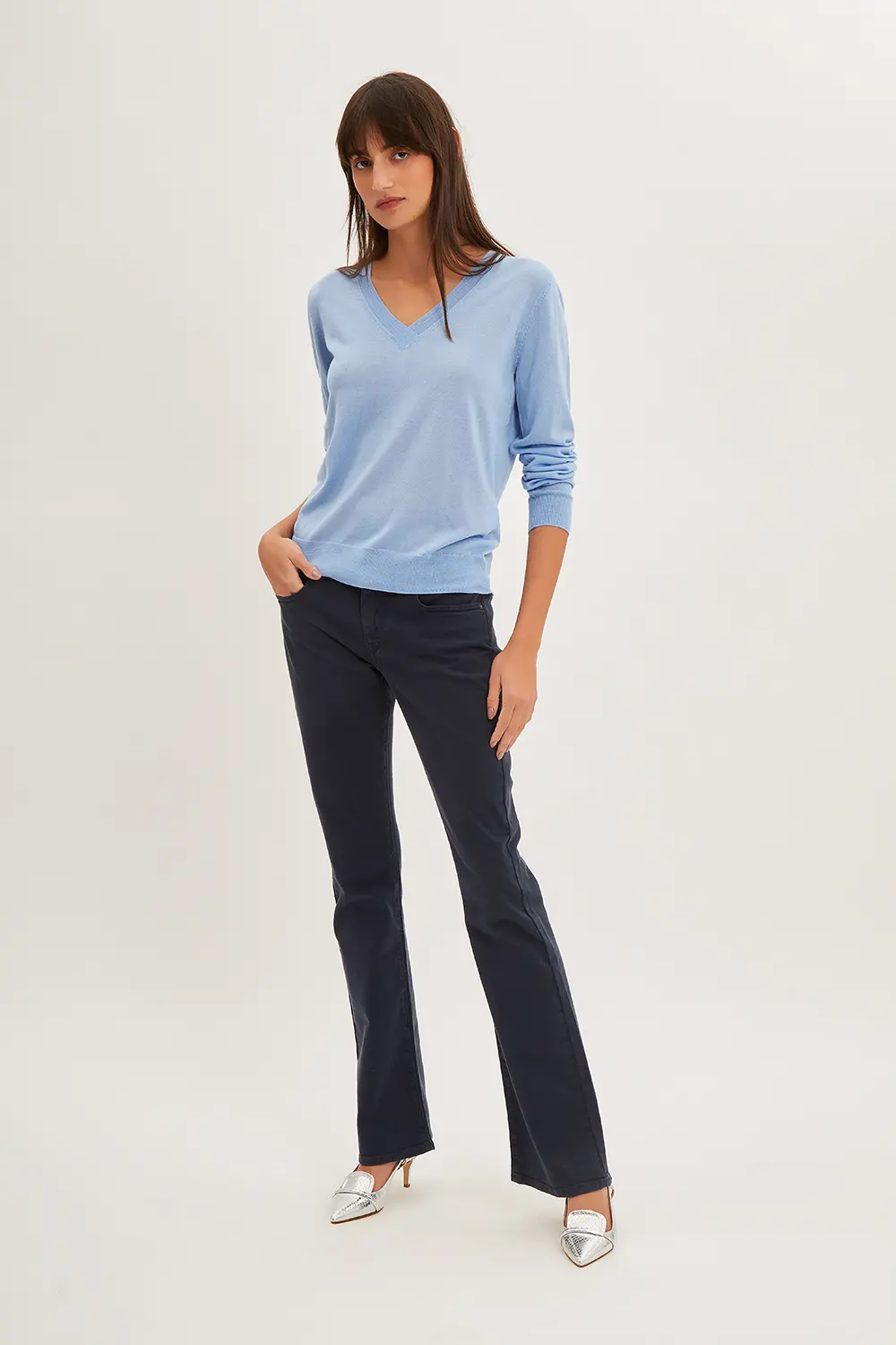 P.A.R.O.S.H. MAGLIA SCOLLO V Sottocosto