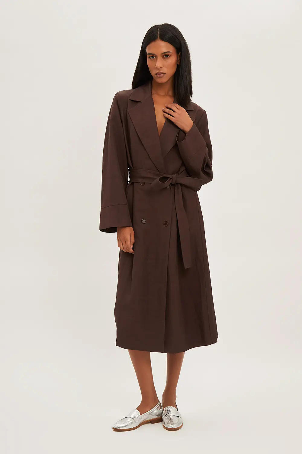 P.A.R.O.S.H. TRENCH LINO Italia