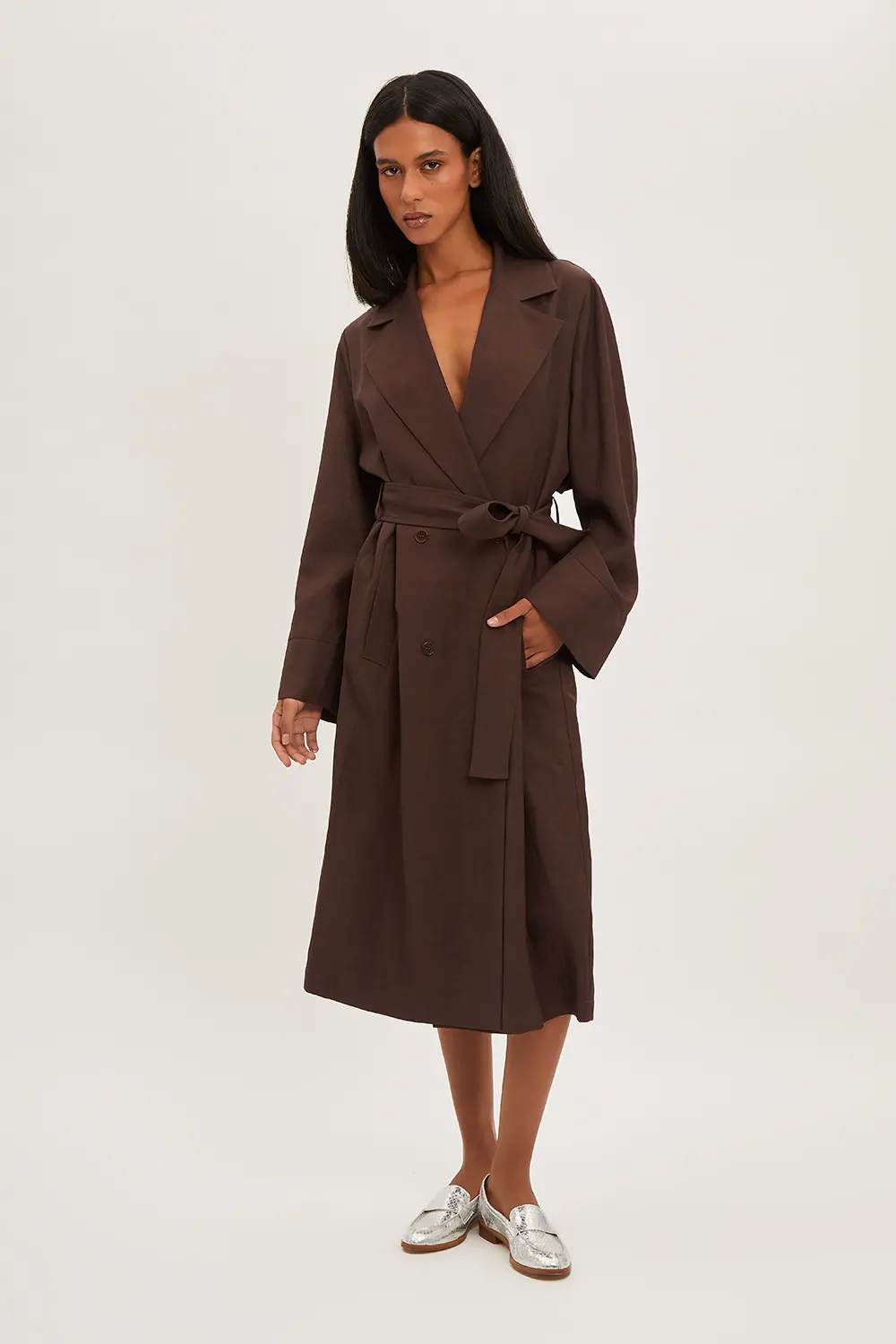 P.A.R.O.S.H. TRENCH LINO Italia