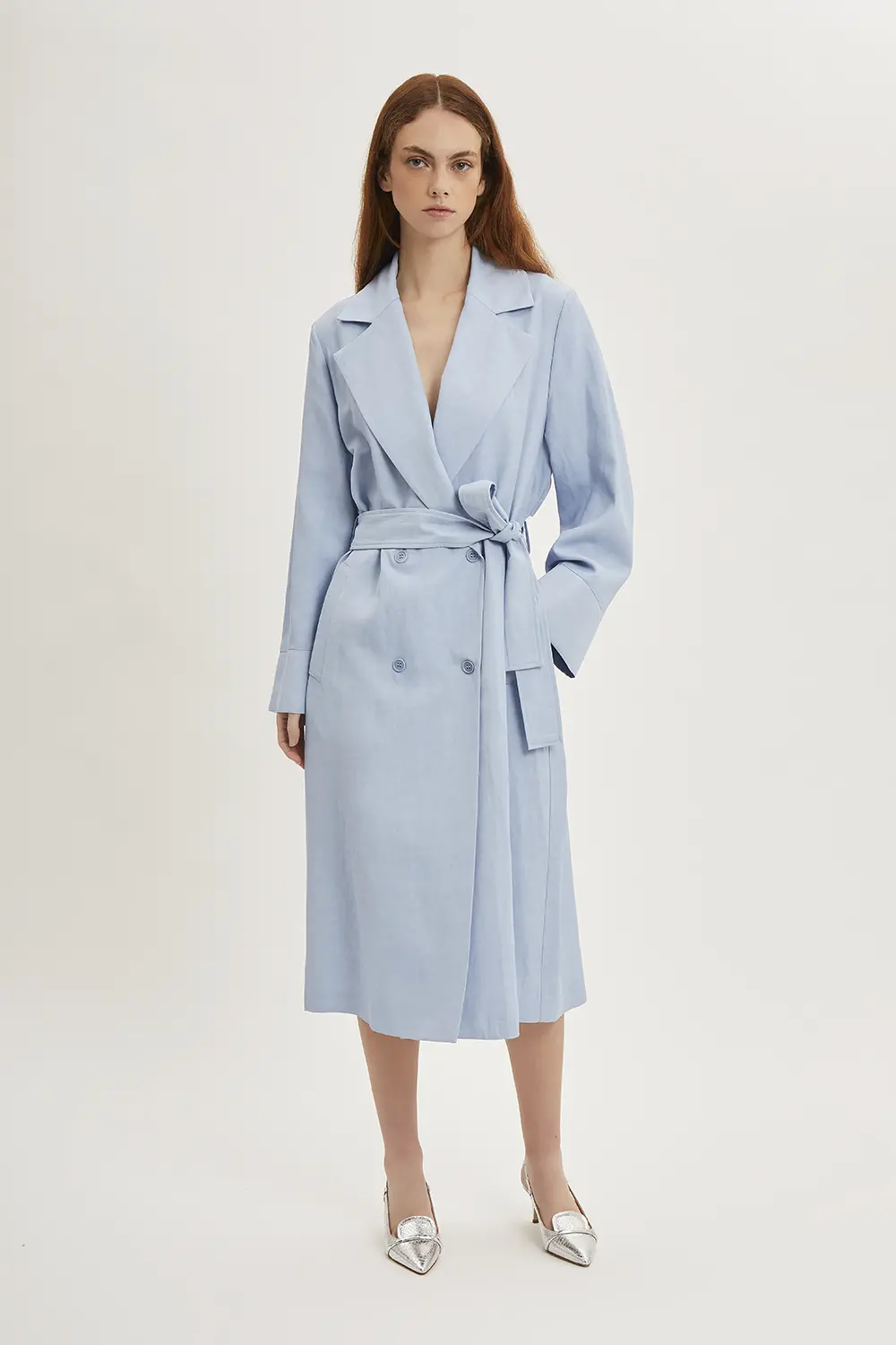 P.A.R.O.S.H. TRENCH LINO In Linea