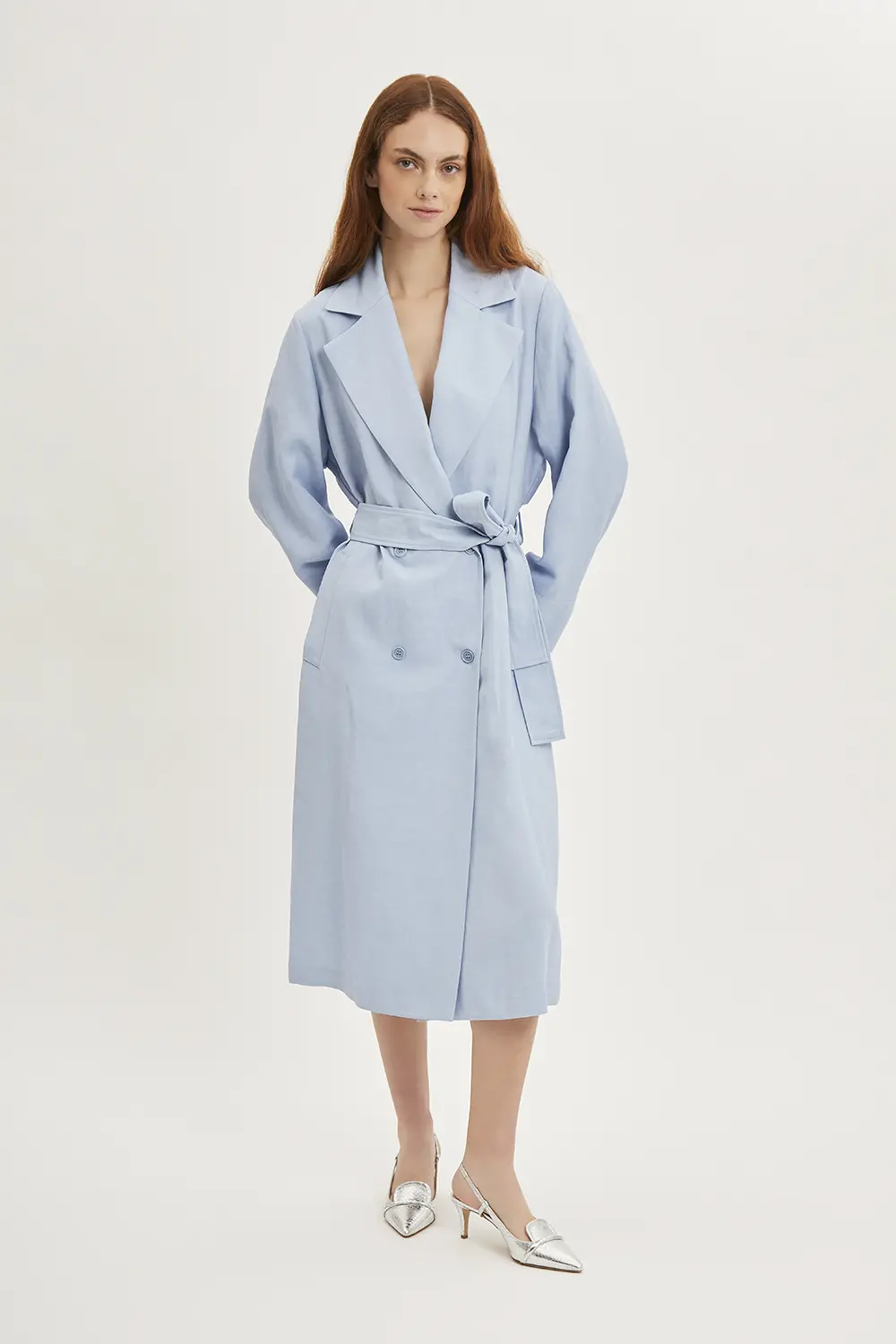 P.A.R.O.S.H. TRENCH LINO In Linea