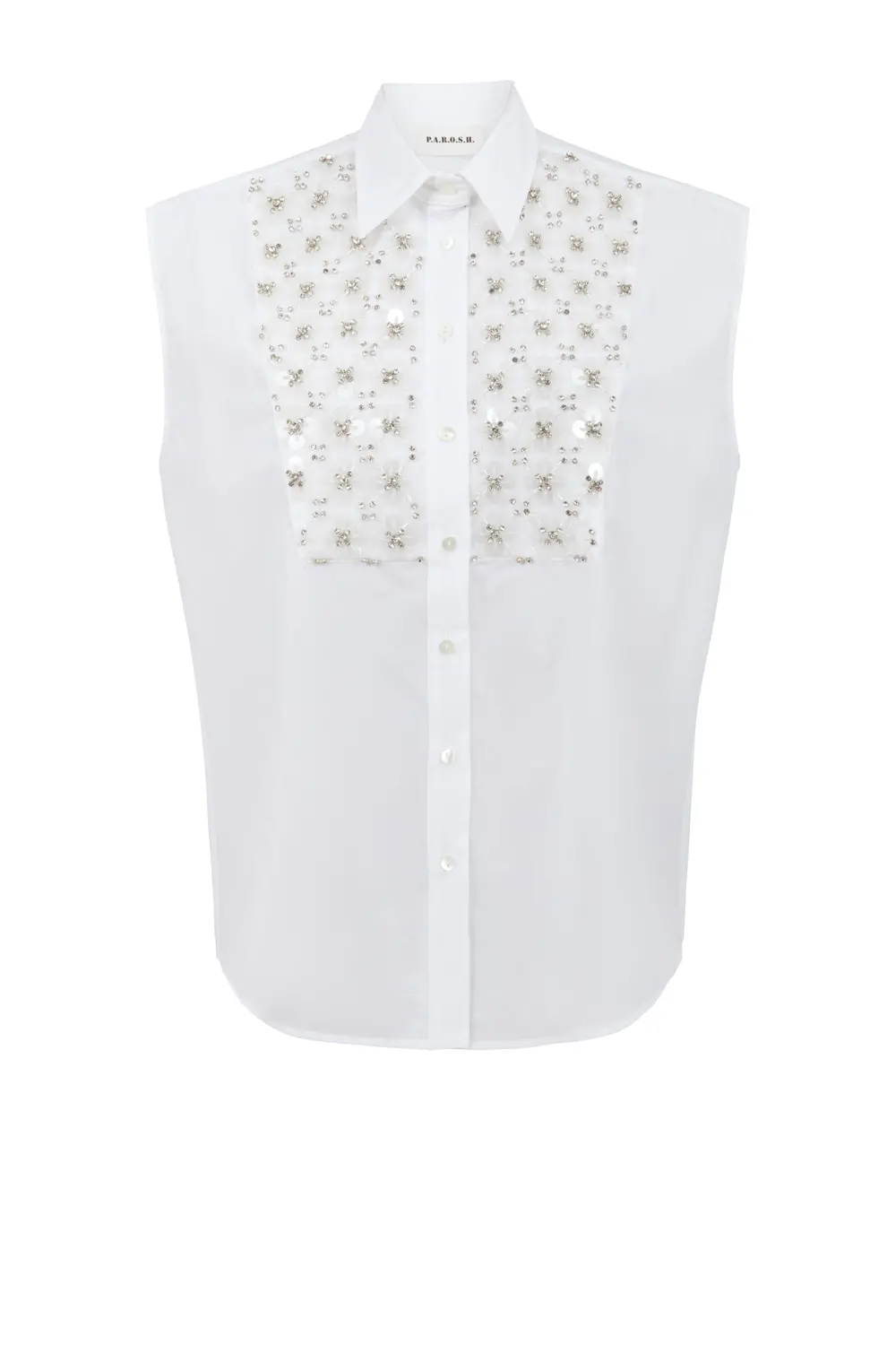 P.A.R.O.S.H. CAMICIA RICAMO PAILLETTES Offerta