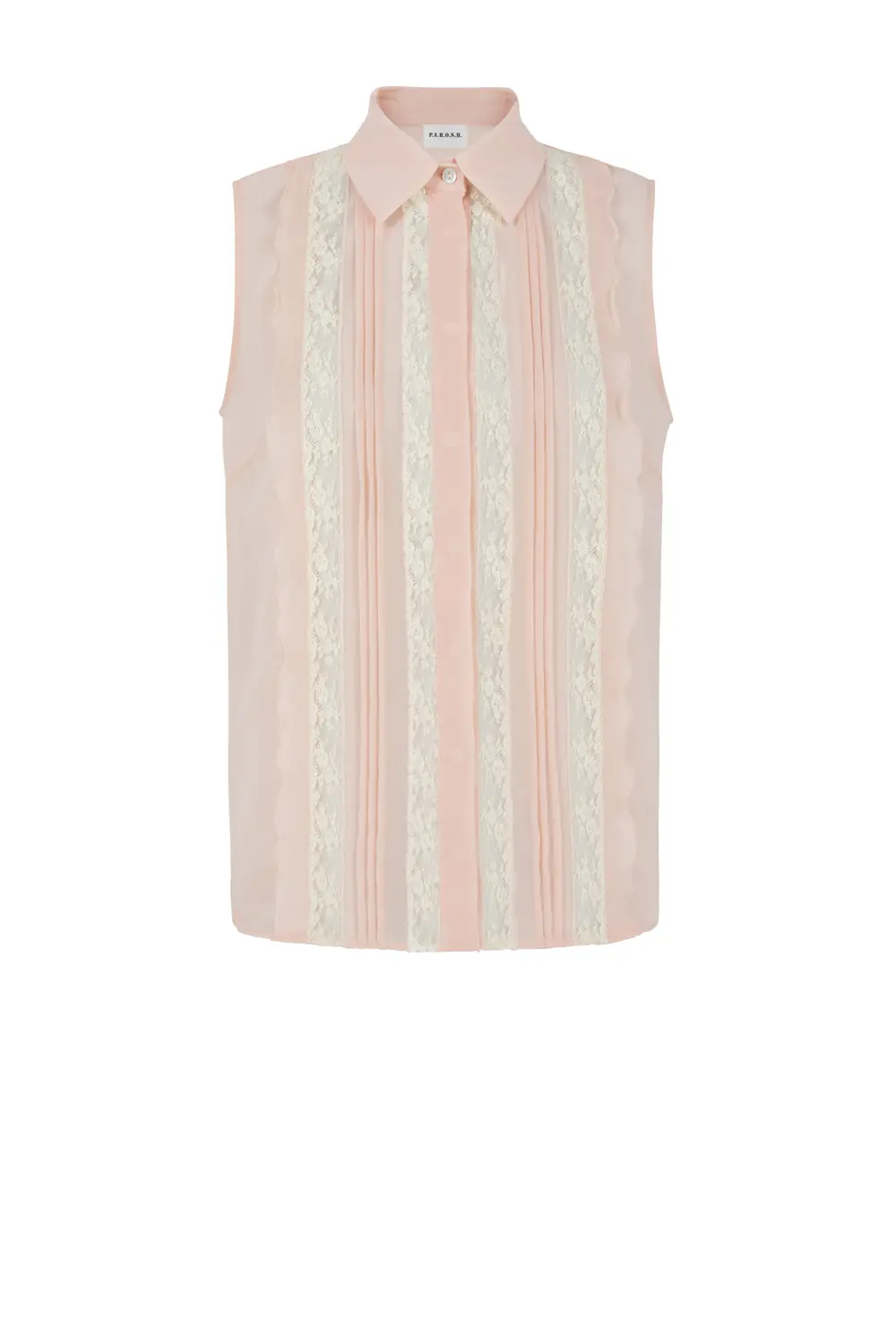 P.A.R.O.S.H. BLUSA CON ROUCHES Saldi