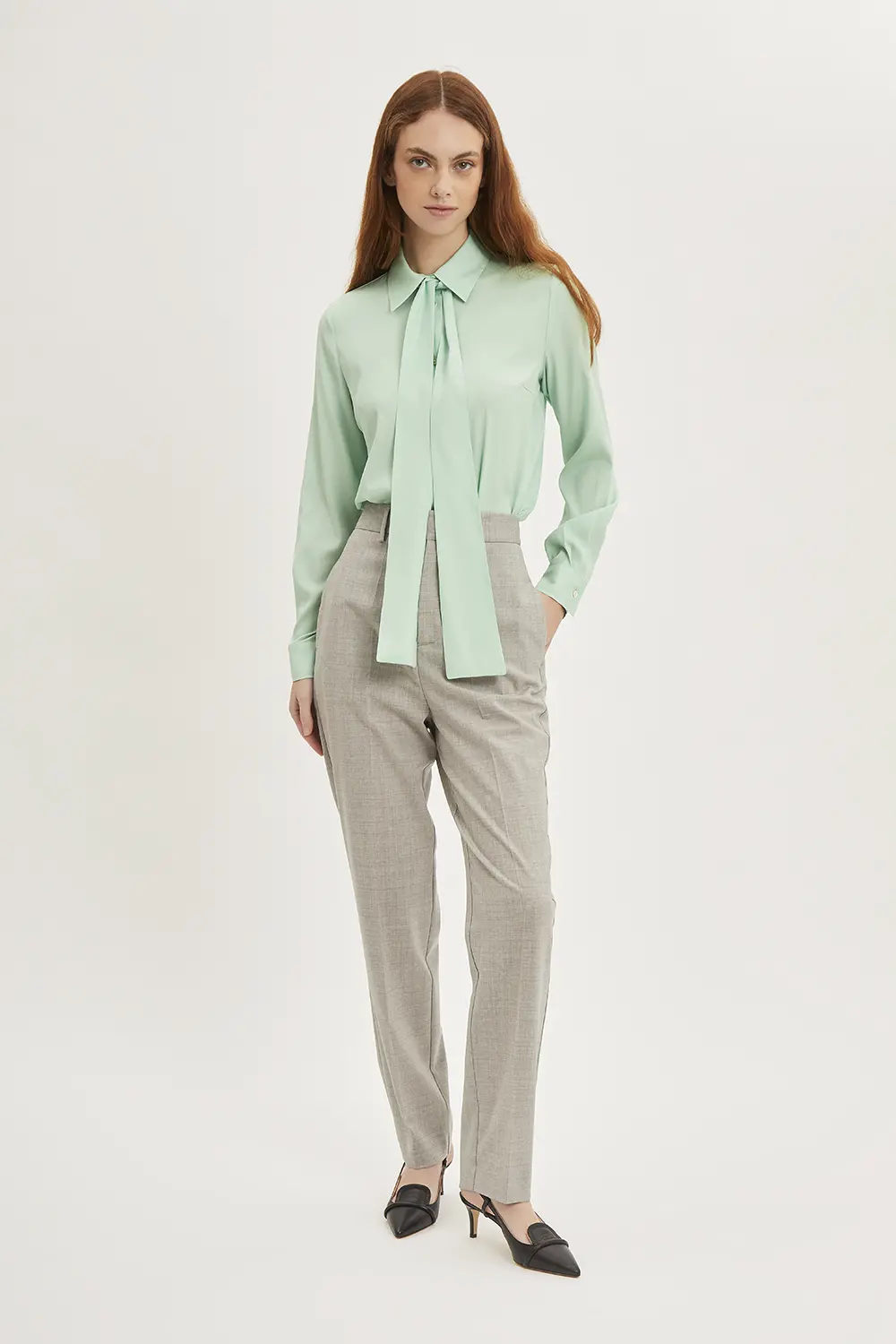 P.A.R.O.S.H. CAMICIA CON FIOCCO In Saldo