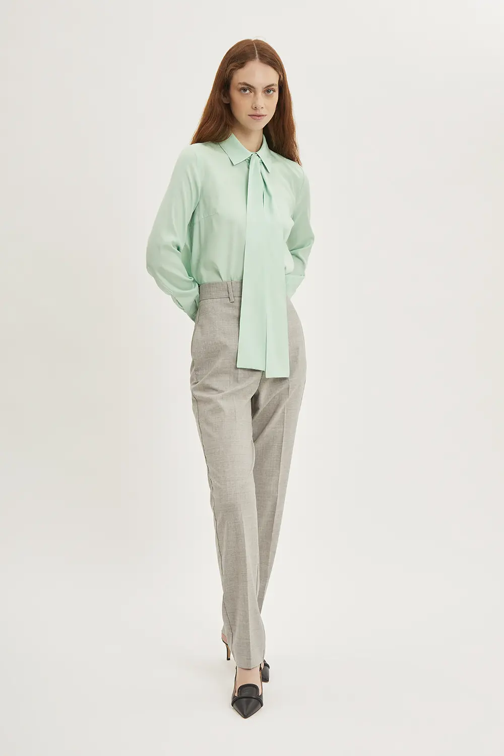 P.A.R.O.S.H. CAMICIA CON FIOCCO In Saldo