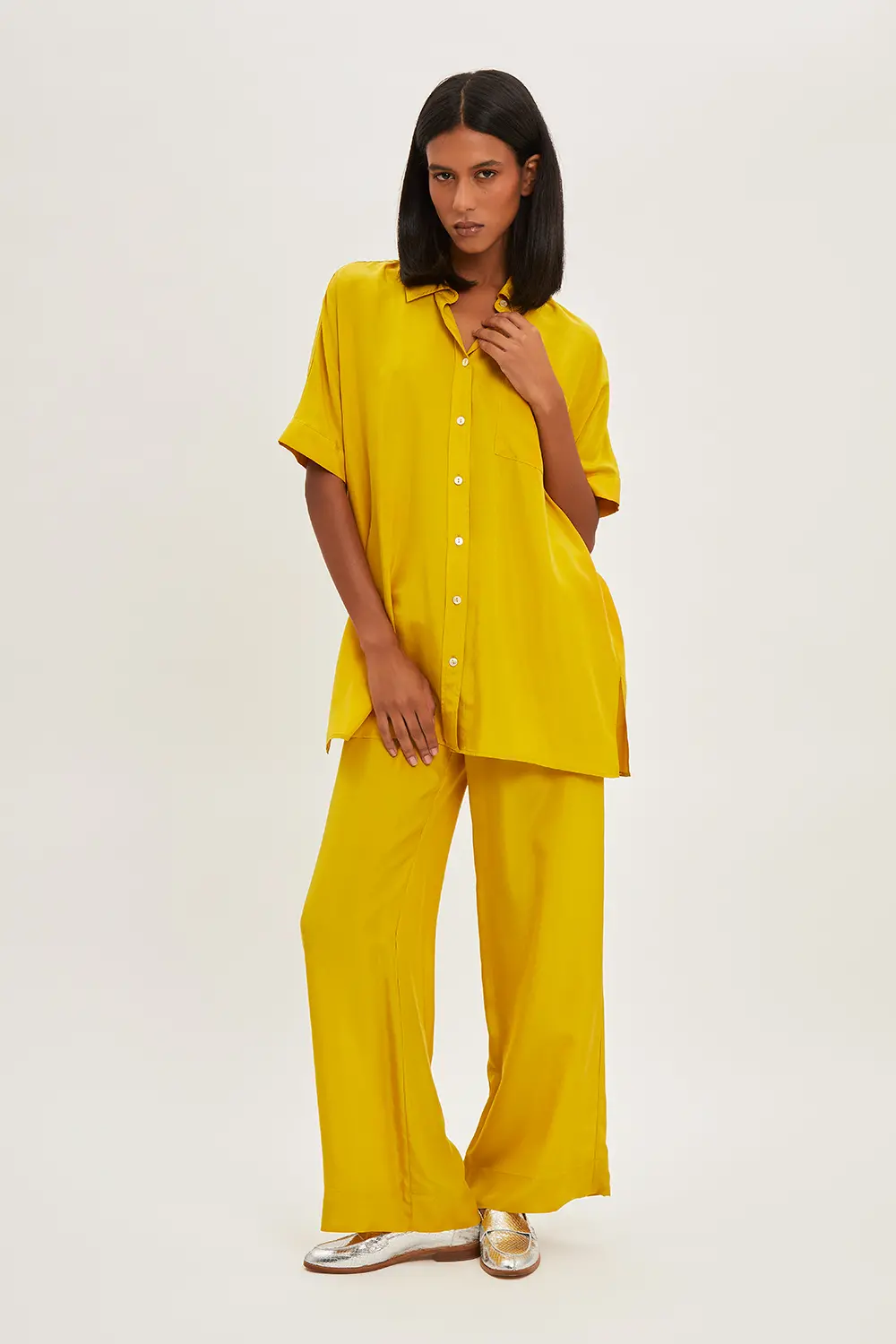 P.A.R.O.S.H. CAMICIA IN SETA Negozio online di fabbrica