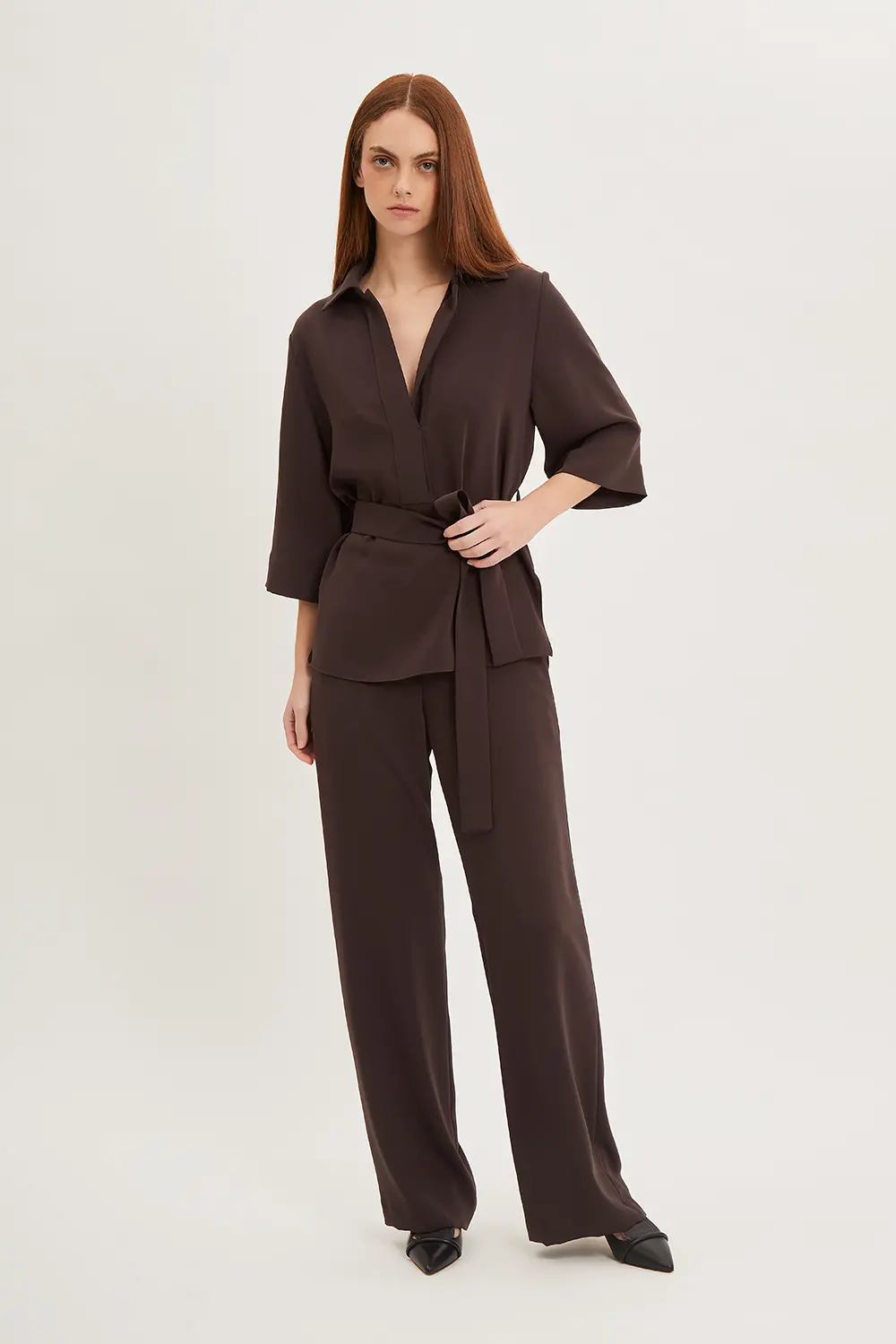 P.A.R.O.S.H. BLUSA CON CINTURA Offerta San Valentino