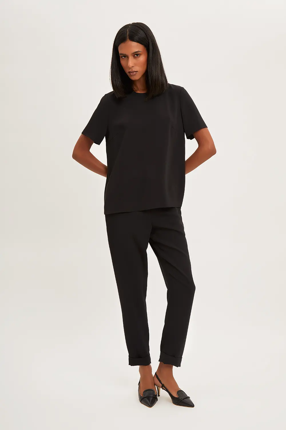 P.A.R.O.S.H. BLUSA IN CADY Smaltimento dello stoccaggio