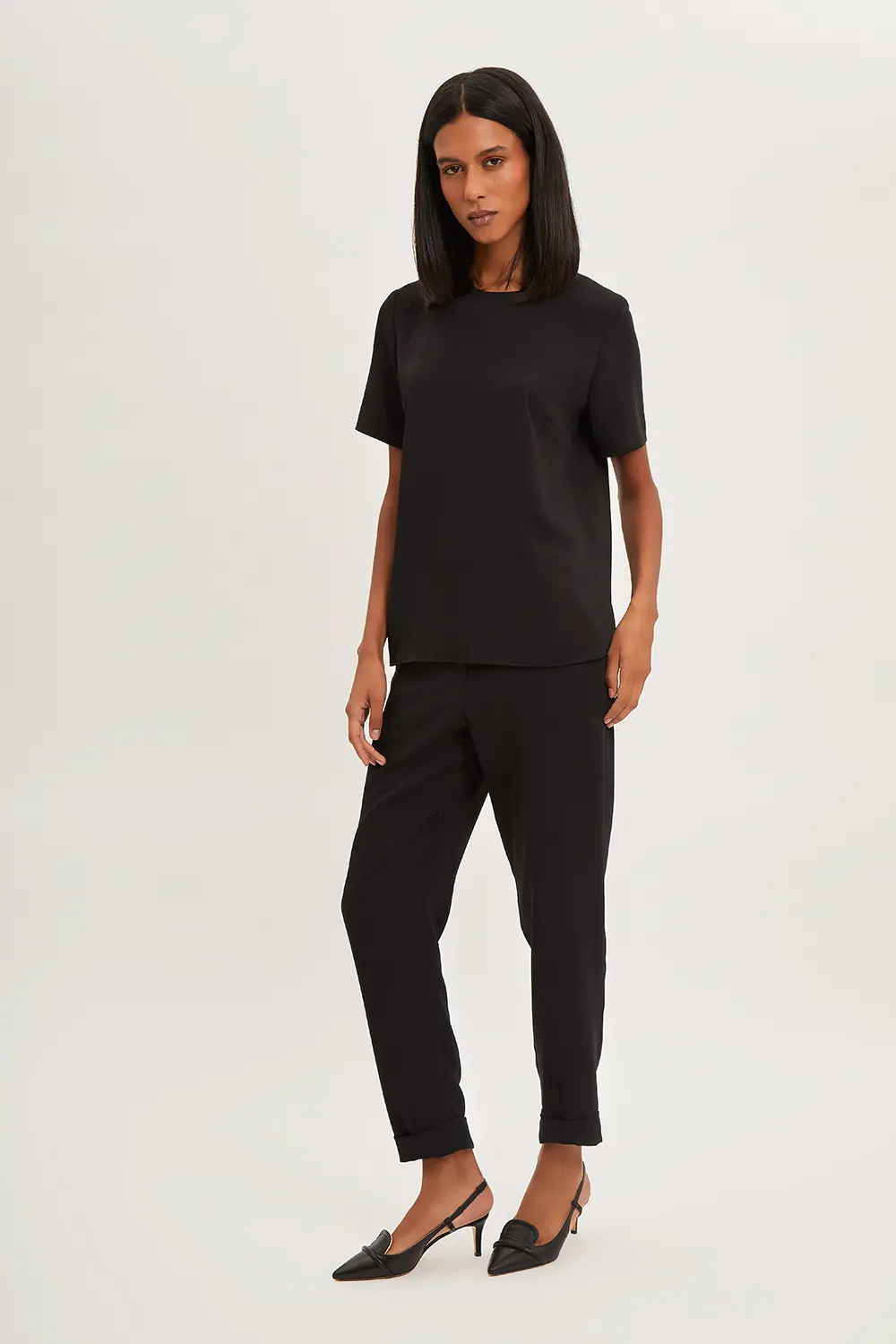 P.A.R.O.S.H. BLUSA IN CADY Smaltimento dello stoccaggio