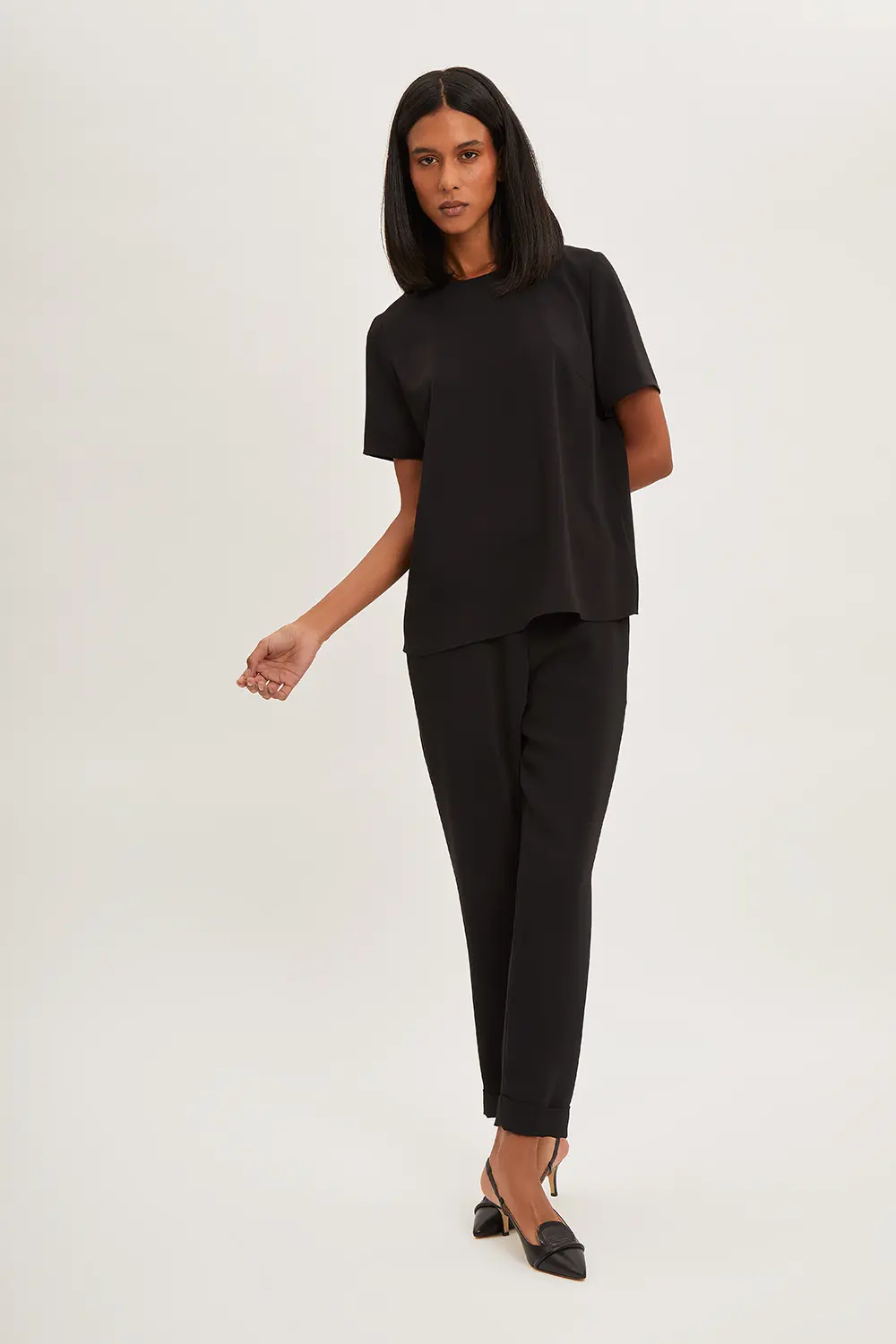 P.A.R.O.S.H. BLUSA IN CADY Smaltimento dello stoccaggio
