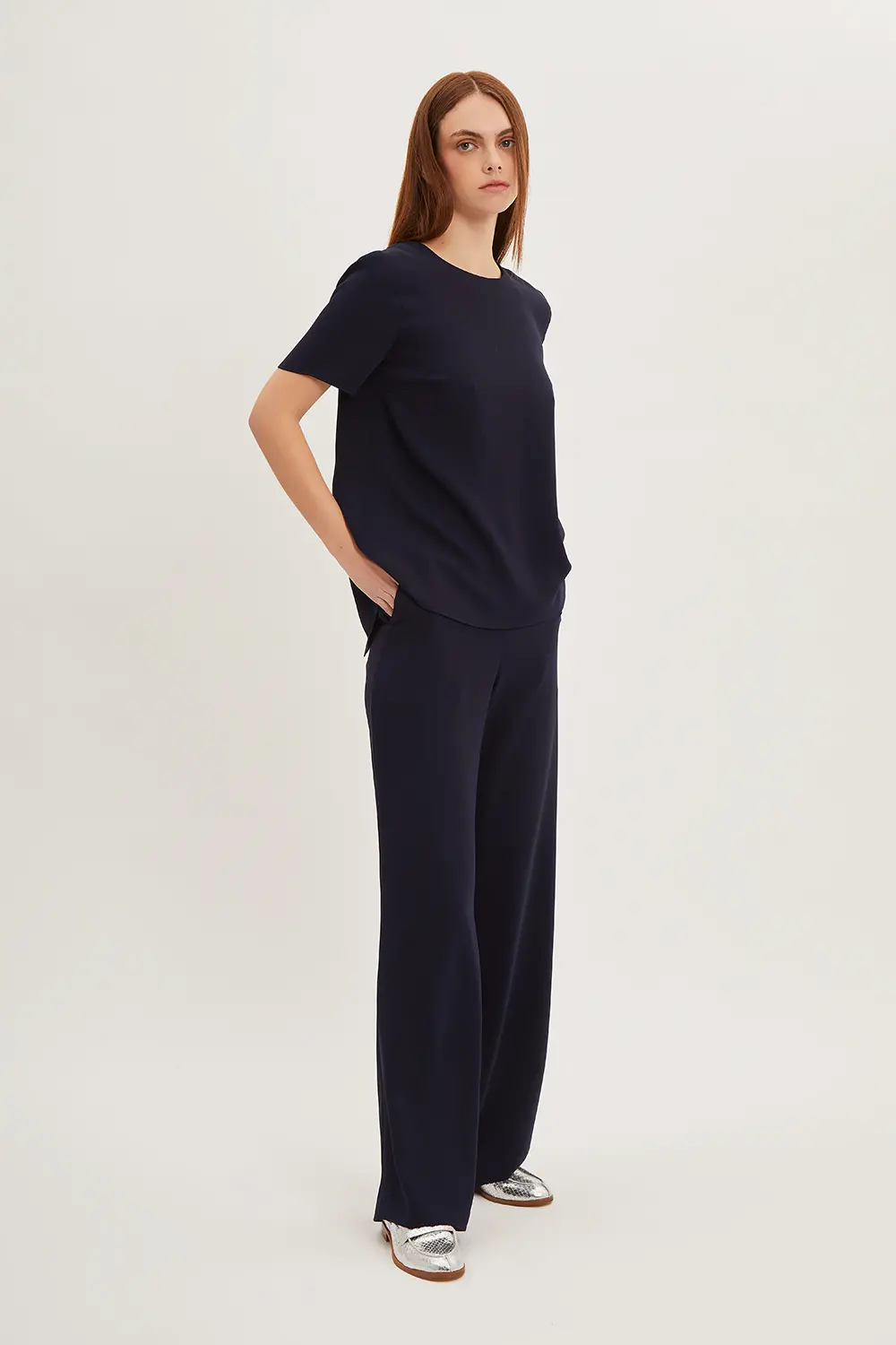 P.A.R.O.S.H. BLUSA IN CADY Vendita calda