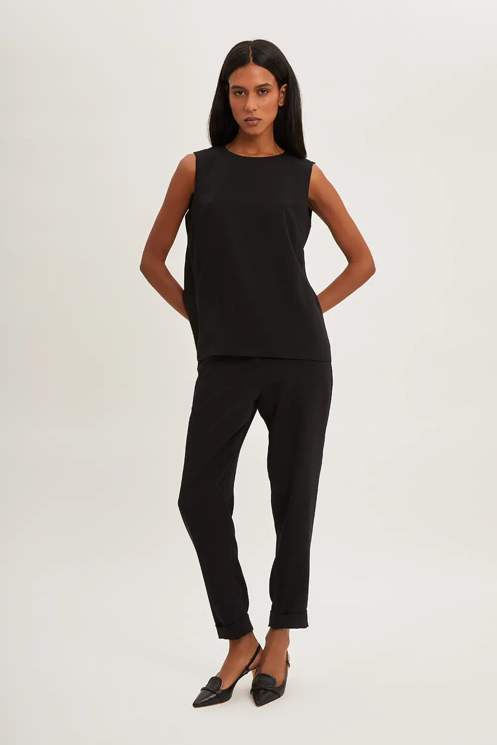 P.A.R.O.S.H. BLUSA IN CADY Latest fashion