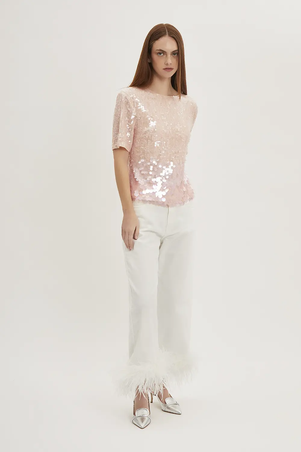 P.A.R.O.S.H. BLUSA PAILLETTES DEGRADE Nuovi prodotti