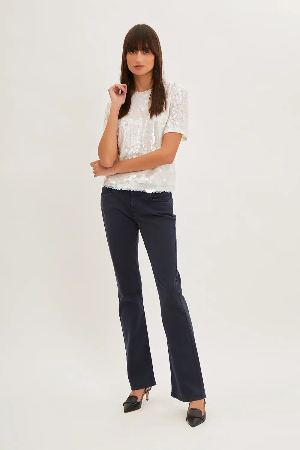 P.A.R.O.S.H. BLUSA PAILLETTES DEGRADE Offerte stagionali