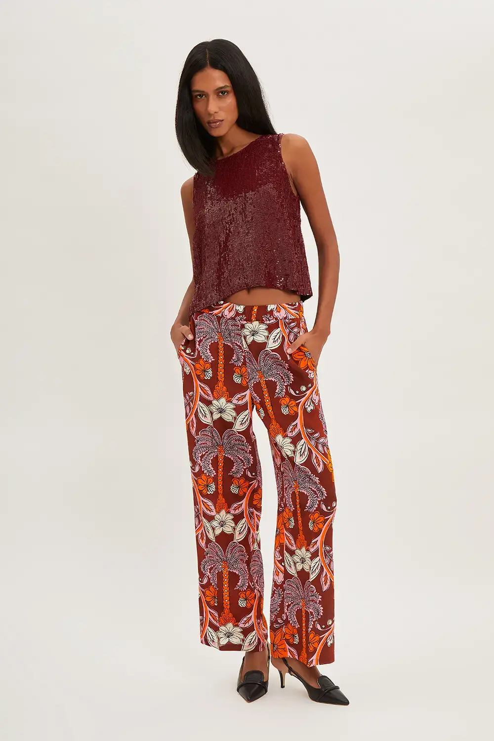 P.A.R.O.S.H. TOP FULL PAILLETTES Enormi risparmi