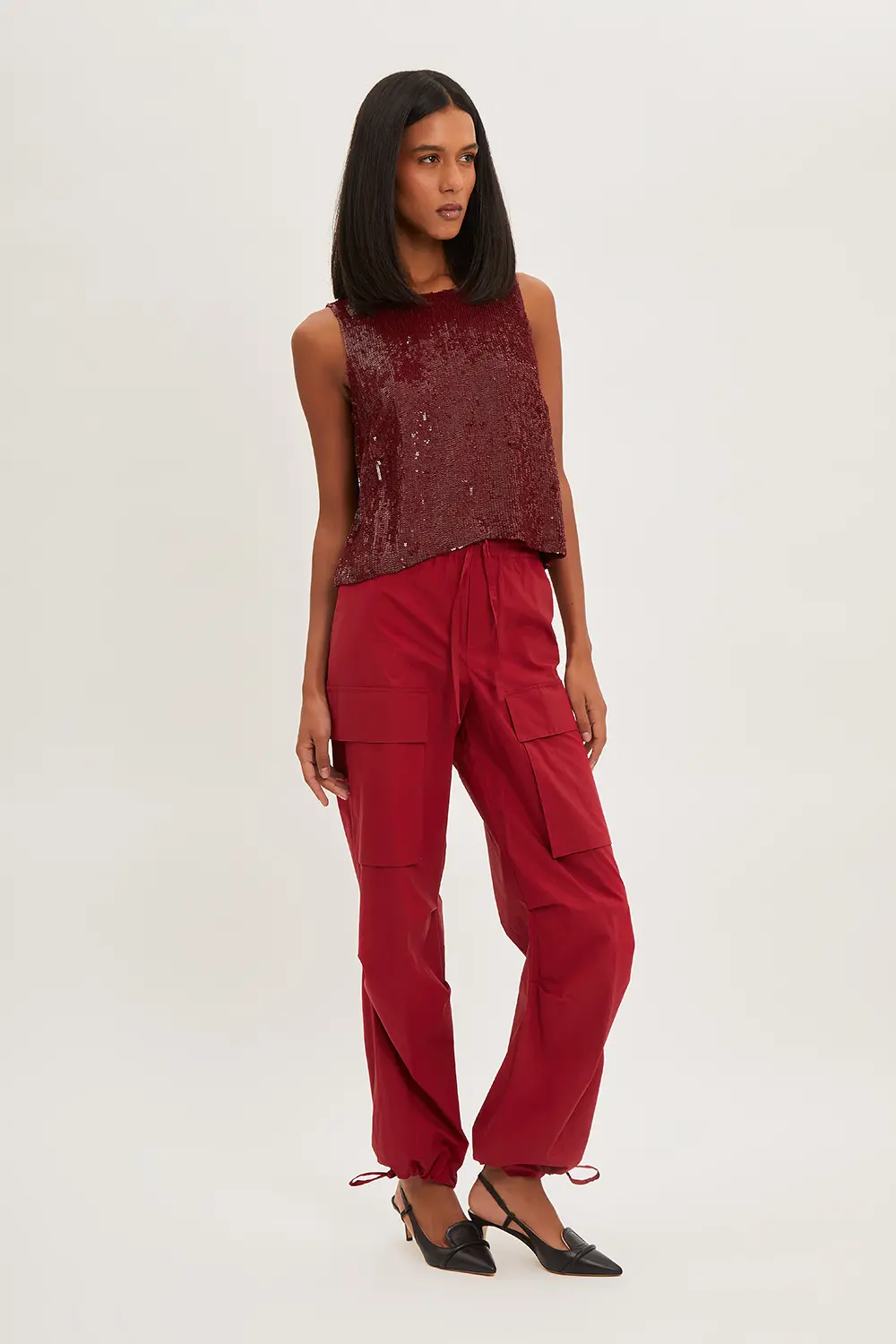P.A.R.O.S.H. TOP FULL PAILLETTES Enormi risparmi