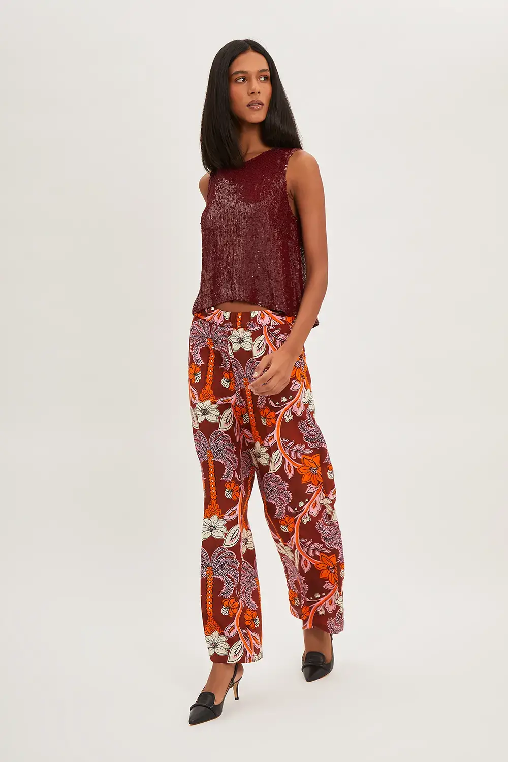 P.A.R.O.S.H. TOP FULL PAILLETTES Enormi risparmi