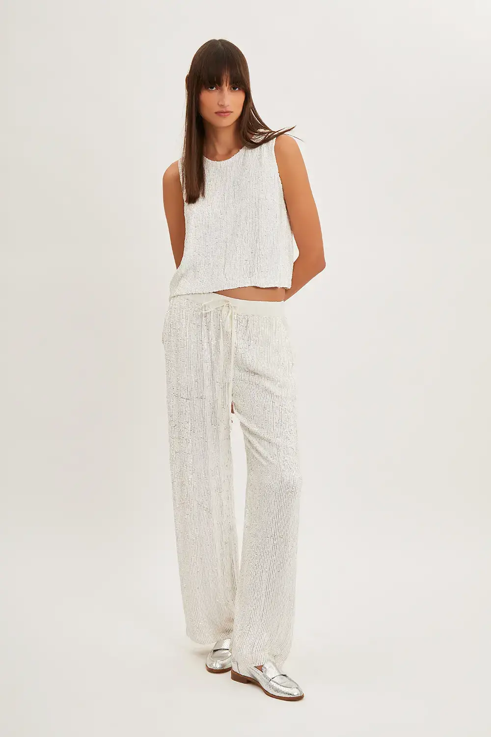 P.A.R.O.S.H. TOP FULL PAILLETTES Sconti VIP