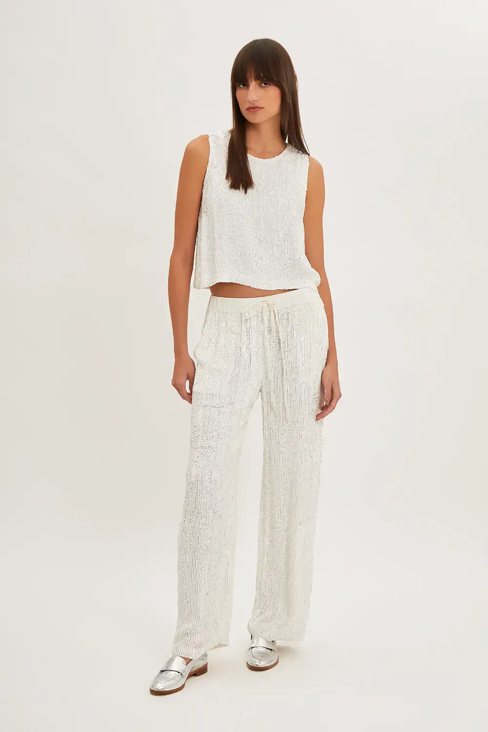 P.A.R.O.S.H. TOP FULL PAILLETTES Sconti VIP