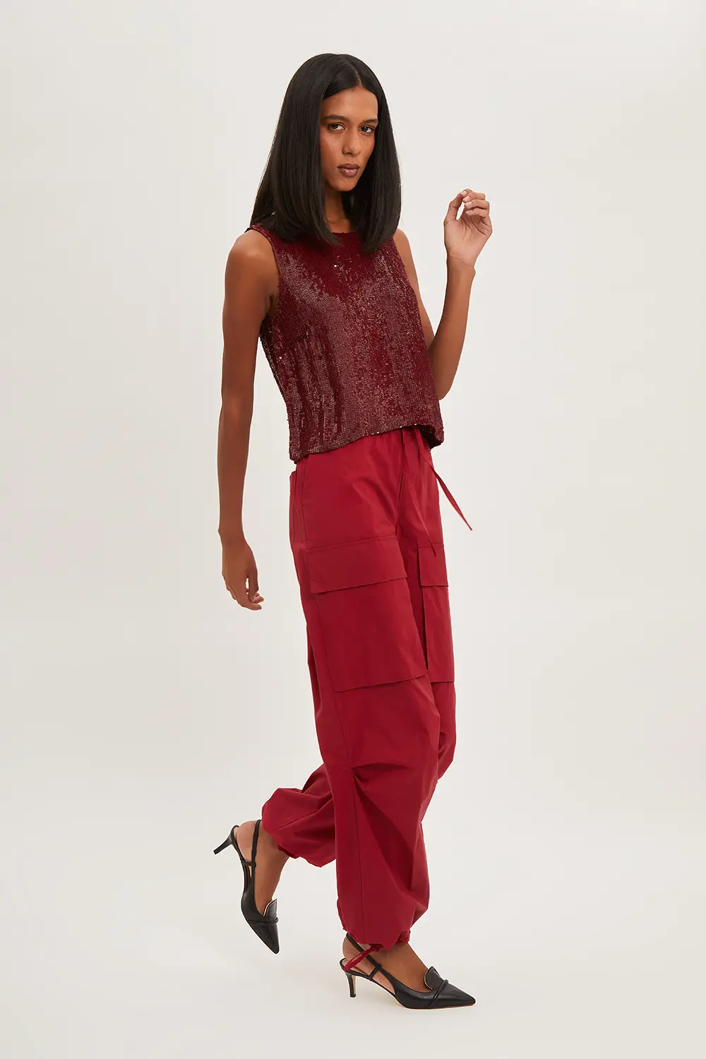 P.A.R.O.S.H. PANTALONI CARGO Sostegno trimestrale