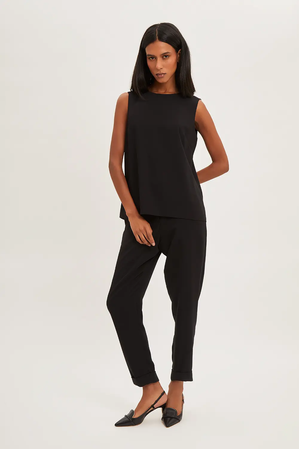 P.A.R.O.S.H. PANTALONI OMETTO Esporta salva