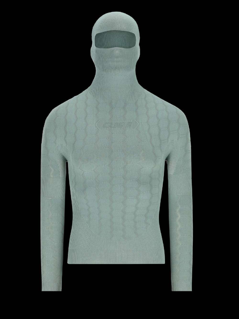 Q36.5 Intimo 5 Plus Maniche Lunghe Con Cappuccio Verde Oliva Vendita