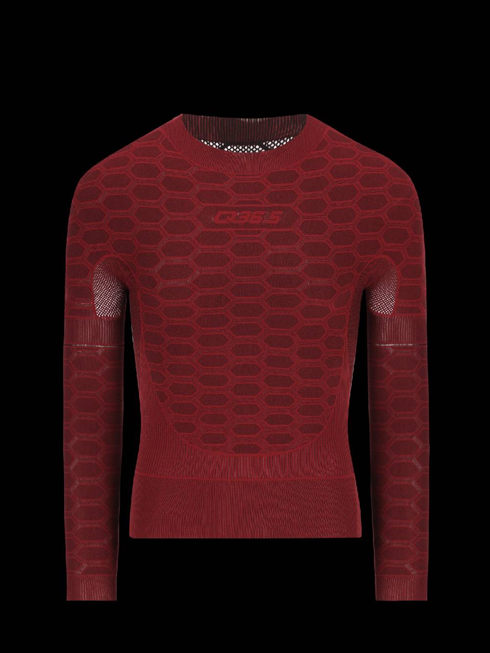 Q36.5 Intimo 3 Maniche Lunghe Rosso Siena Nuova
