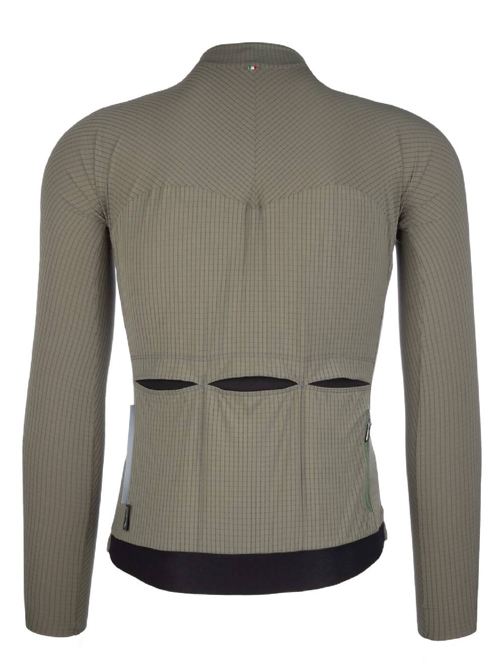 Q36.5 Dottore Pro Maglia Maniche Lunghe Verde Oliva Nuovo