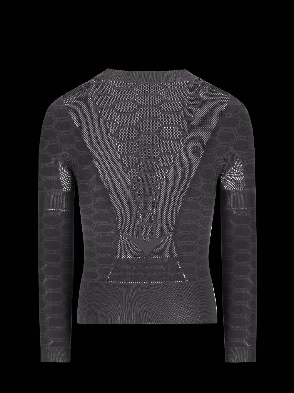 Q36.5 Intimo 3 Maniche Lunghe Grigio Antracite Saldi Di Fabbrica