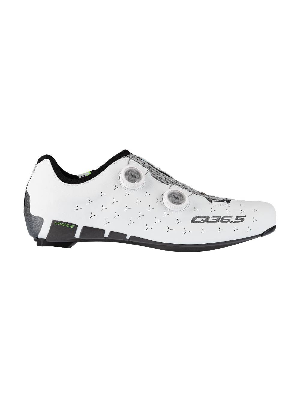 Q36.5 Unique Scarpe Strada Bianco Pezzi Unici