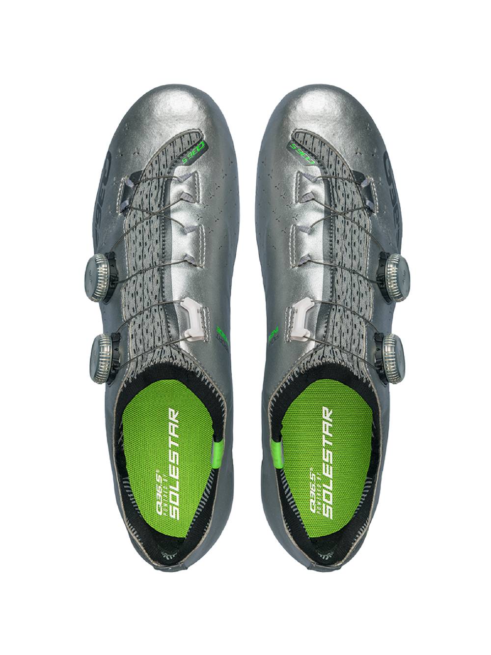 Q36.5 Unique Scarpe Strada Grigio Argento Promozione Limitata