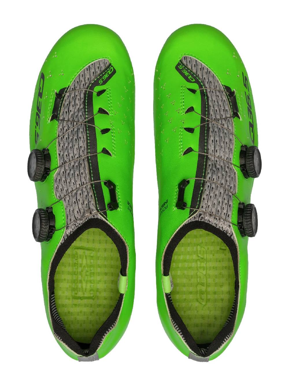 Q36.5 Unique Scarpe Strada Verde Fluo Fino Al -60%