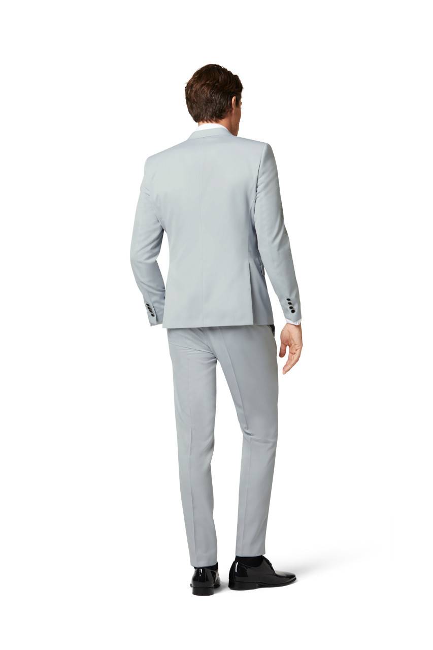 Digel Abito grigio perla digel cerimonia slim fit Outlet