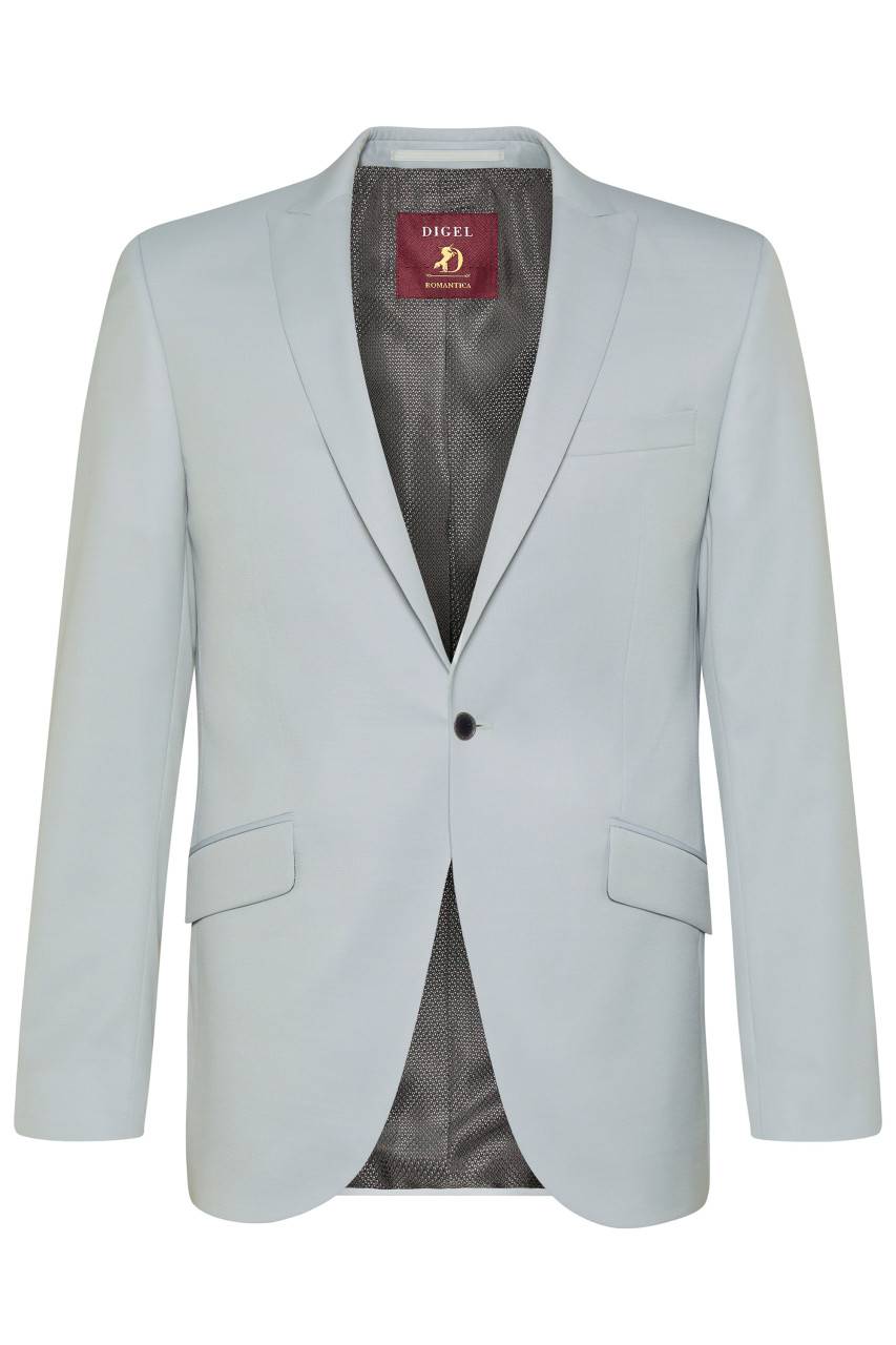 Digel Abito grigio perla digel cerimonia slim fit Outlet