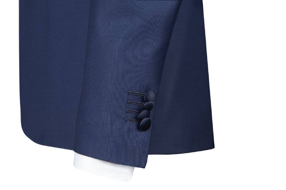 Simbols Abito smoking con gilet bluette simbols drop quattro comfort fit Saldi Di Fabbrica