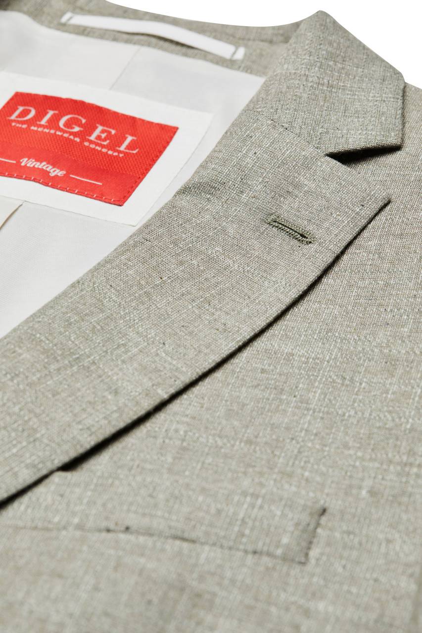 Digel Abito elegante verde chiaro digel slim fit con gilet Vendite Flash