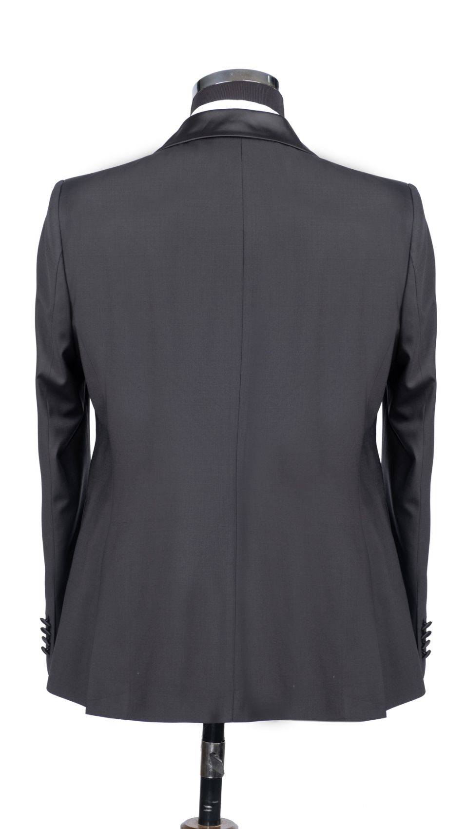 Baggi Smoking nero doppiopetto baggi cerimonia slim fit In Saldo
