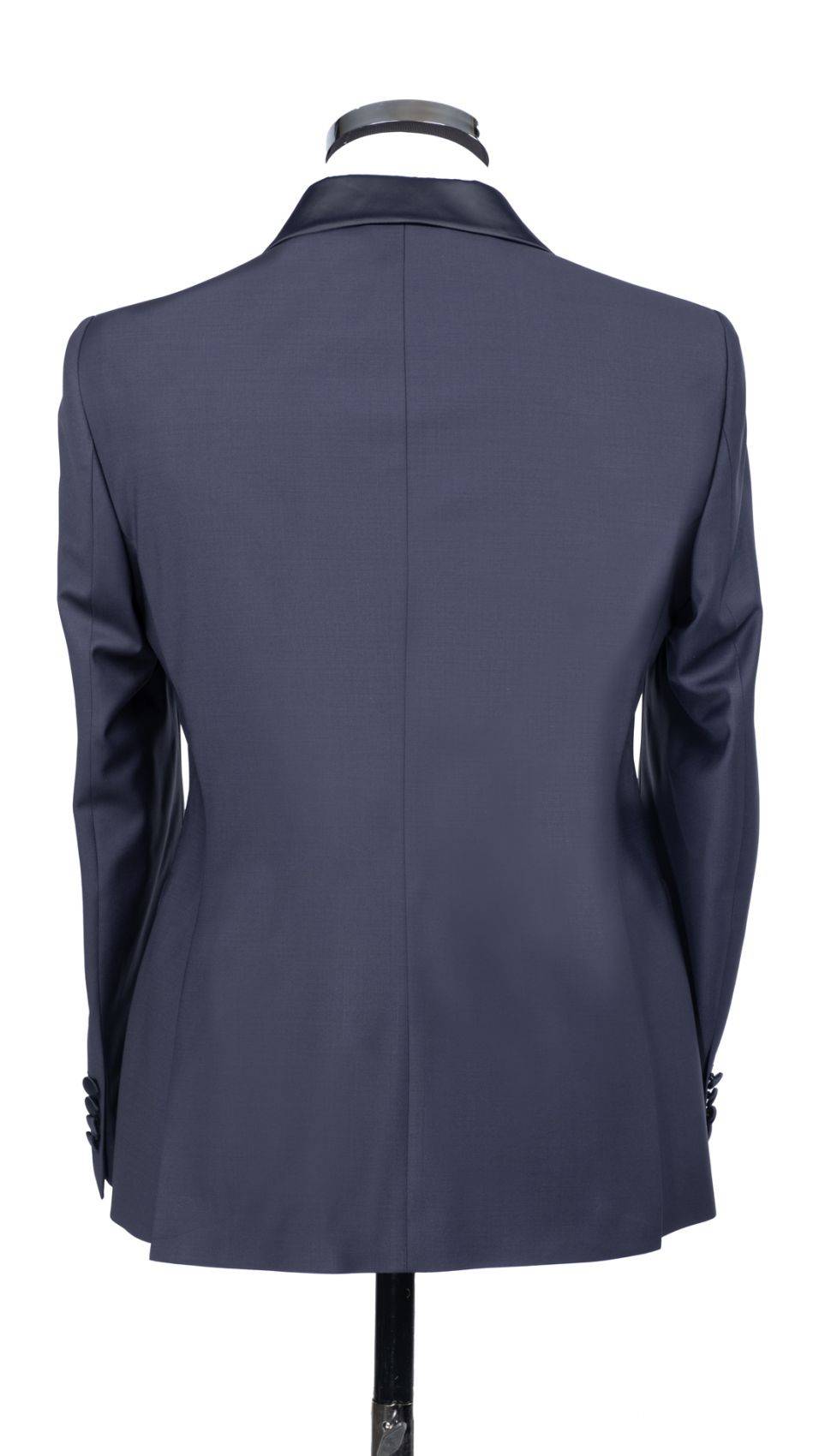 Baggi Smoking blu doppiopetto baggi cerimonia slim fit Moda