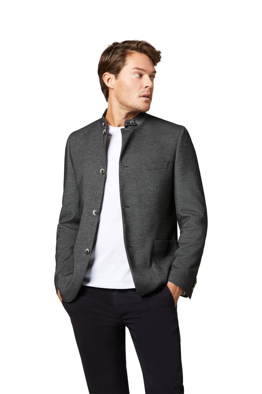 Digel Giacca alla coreana digel drop quattro comfort fit in jersey Acquista Ora